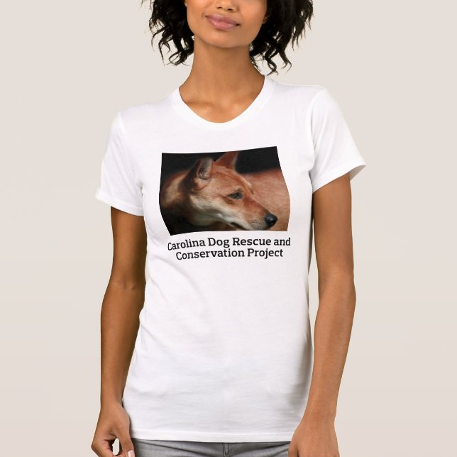 Schutz des amerikanischen Mutterhundes T-Shirt (Vorderseite)