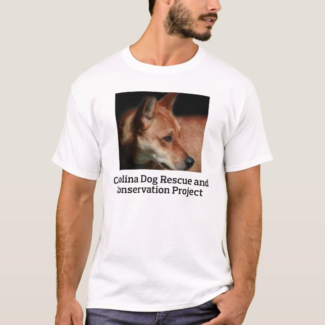 Schutz des amerikanischen Mutterhundes T-Shirt (Vorderseite)