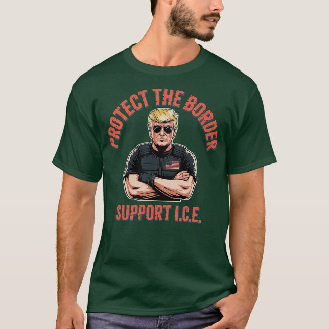 Schutz des ICE (2) für den Grenzschutz T-Shirt (Vorderseite)