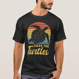 Schutz des Ozeans Rettend Schildkröten T-Shirt