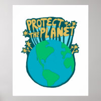SCHUTZ DES PLANETEN GERETTET ERDE Öko Grüne Kunst