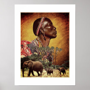 Schutz des Tierreichs Poster