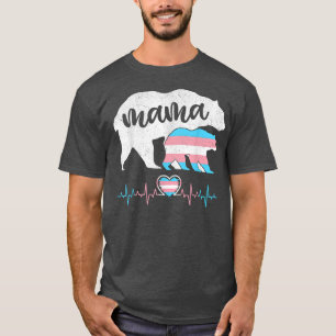 Schutz des Trans Kid Mama Bear Transgender LGBT Pr T-Shirt