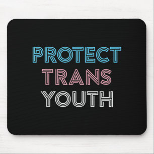 Schutz des Trans Youth Transgender LGBT Prix Mousepad