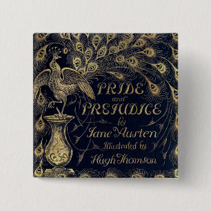 Schutz für den antiken Pride und die Prejudice Pfa Button
