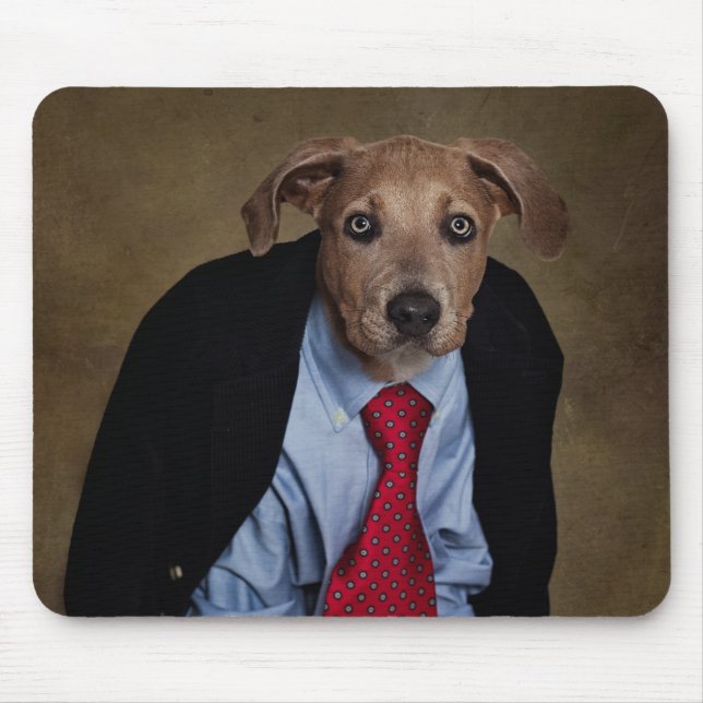 Schutz-Haustier-Projekt - Herr Burns Mousepad (Vorne)