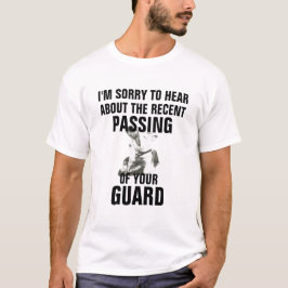 Schutz lustiges BJJ Jiu jitsu Shirt führen