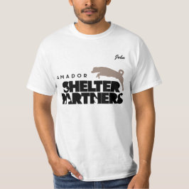 SCHUTZ Partners Logo-Kleiderindividuellen Namen T-Shirt