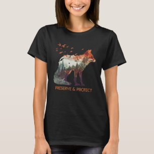 Schutz und Schutz Rettend Tierschutzstandards am T T-Shirt