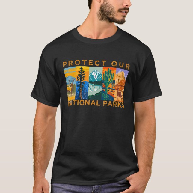 Schutz unserer Nationalparks U.S. T-Shirt (Vorderseite)