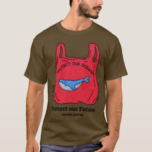 Schutz unserer Ozeane und Zukunft ohne Plastik B T-Shirt