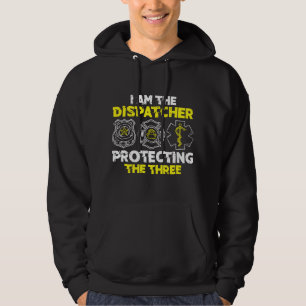 Schutz von Dispatcher-Polizei-Feuerwehr-Rettungsdi Hoodie