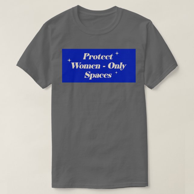 Schutz von Frauen nur in Gebieten, in denen Femini T-Shirt (Design vorne)