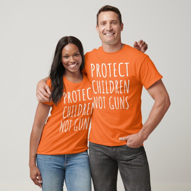Schutz von Kindern, nicht Waffen - Ende der Gewalt T-Shirt (Unisex)