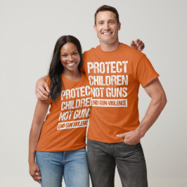 Schutz von Kindern, nicht Waffen - Ende der Gewalt T-Shirt