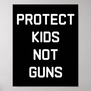Schutz von Kindern ohne Kanonen Poster