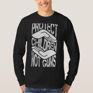 Schutz von Kindern ohne Waffen 9 T-Shirt