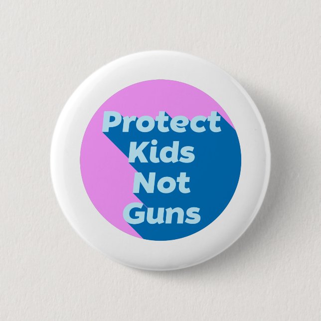 Schutz von Kindern ohne Waffen Button (Vorderseite)