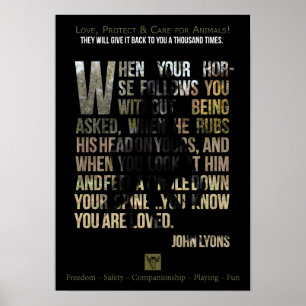 Schutz von Tieren - Poster