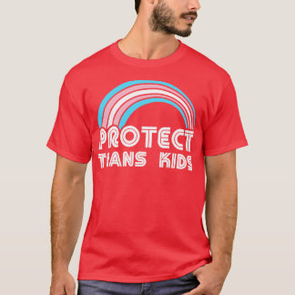 Schutz von Trans Kids LGBT Pride Lgbtq Monat Eq T-Shirt