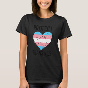 Schutz von Trans Kids Lgbtq Rainbow Pride Diversit T-Shirt