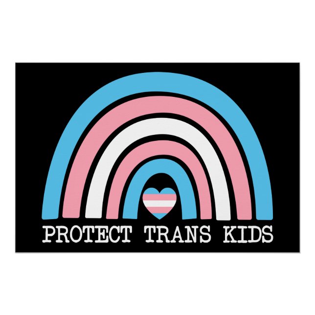 Schutz von Trans Kids Poster (Vorderseite)