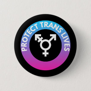 Schutz von Trans Lives Button