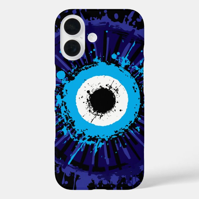 🧿 Schutz vor dem Bösen Blick iPhone 16 Hülle (Rückseite)
