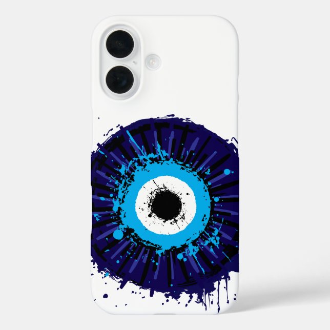 🧿 Schutz vor dem Bösen Blick iPhone 16 Hülle (Rückseite)