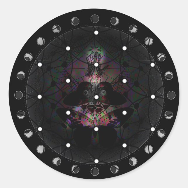 Schutzaufkleber Runder Aufkleber (Vorderseite)