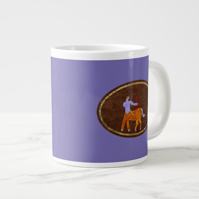 Schütze 2008 Jumbo-Tasse (Vorderseite Rechts)
