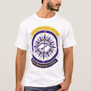 Schütze 2026 Zodiac Mandala Schütze Feuerzeichen T-Shirt