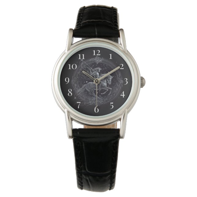 Schütze - 22. November bis 21. Dezember Armbanduhr (Vorderseite)