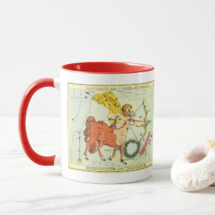 Schütze, altes Sternbild Urania's Spiegel Tasse