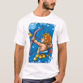 Schütze Archer am Nachthimmel T-Shirt