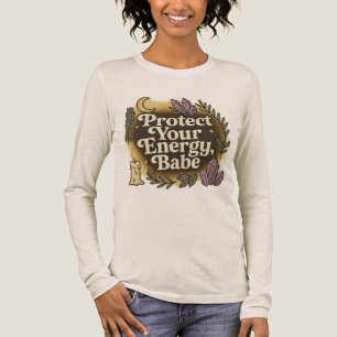Schütze deine Energie, Hexe, Halloween Tri-Blend Shirt