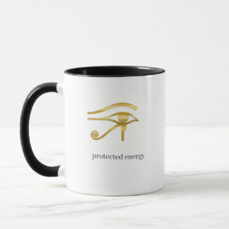 Schütze deine Energie Horus Auge Ägyptisches Symbo Tasse