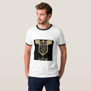 Schütze deinen Frieden Luxus-Mindset-T-Shirt M T-Shirt
