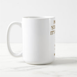 Schütze deinen Frieden — Minimalistisches Selbstfü Kaffeetasse