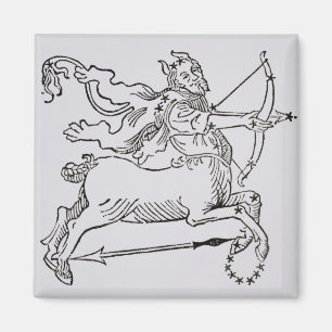 Schütze (der Zentaur) eine Illustration von Magnet