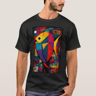 Schütze die Riffe - Lebendige geometrische Fische T-Shirt