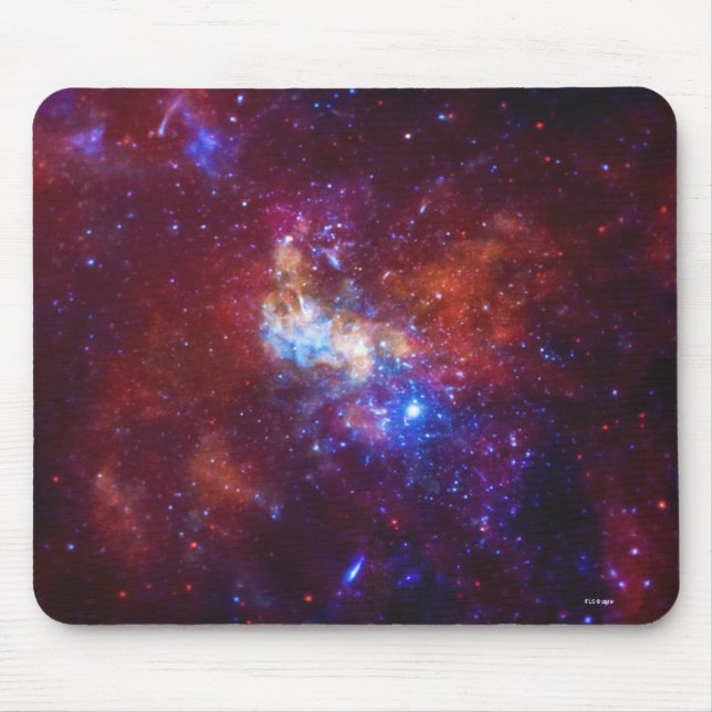 Schütze ein Milchstraße-Galaxie-Bild Mousepad (Vorne)