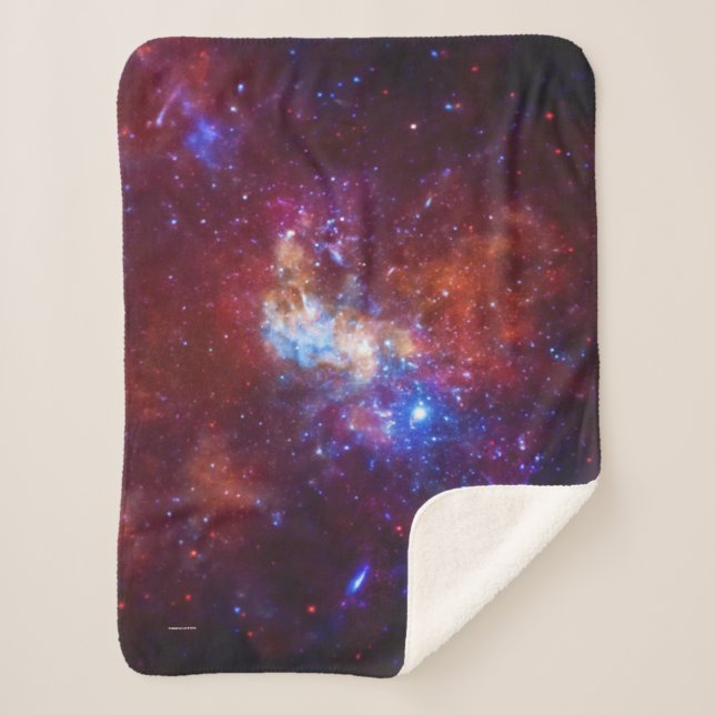 Schütze ein Milchstraße-Galaxie-Bild Sherpadecke (Vorderseite)