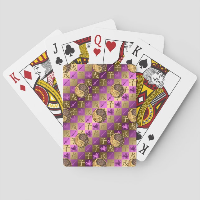 Schütze & Erdraatte Spielkarten (Rückseite)