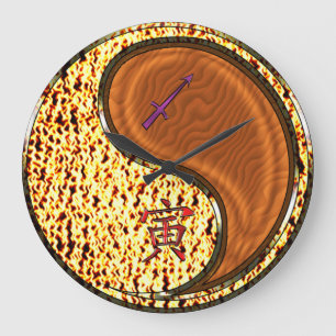 Schütze & Holz Tiger Große Wanduhr