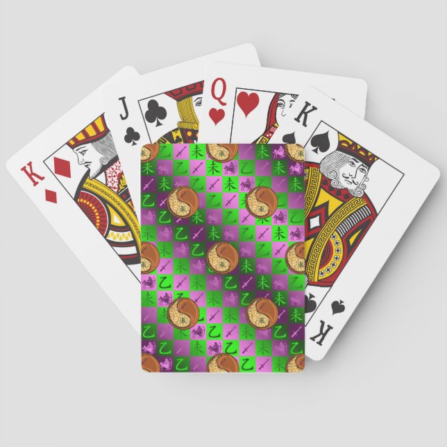 Schütze & Holz Ziege Spielkarten (Rückseite)