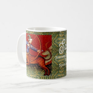 Schütze Horoskop Sternzeichen Mittelalterliche Kun Kaffeetasse