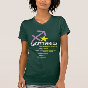 Schütze-Merkmal-Damen-dunkler Petite T - Shirt