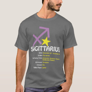 Schütze-Merkmal-Dunkelheits-T - Shirt