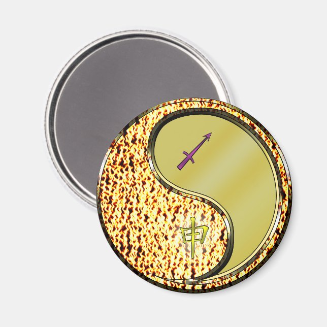 Schütze & Metallaffe Magnet (Vorderseite/Rückseite)